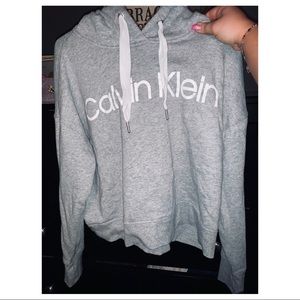 Grey Calvin Klein Hoodie